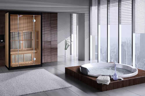 Domácí infra sauna pro 2 osoby
