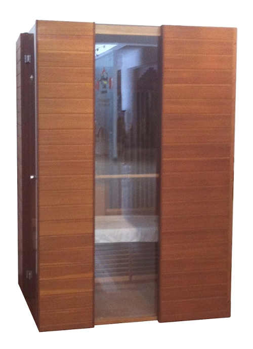 Exkluzivní infra sauna s čirým temperovaným sklem