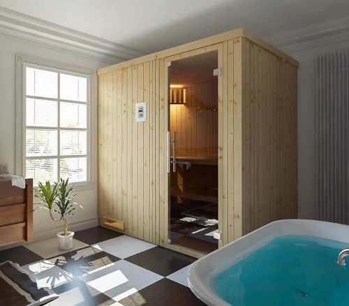 sauna domácí určena pro 3 osoby